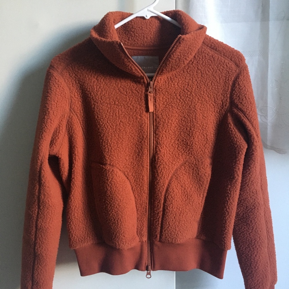 Everlane renew teddy bomber